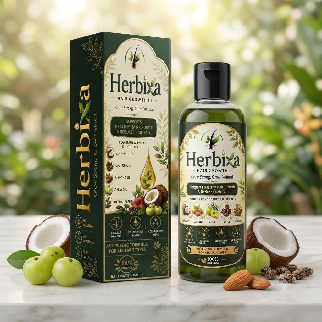 Herbixa Hair Growth Oil herbixa